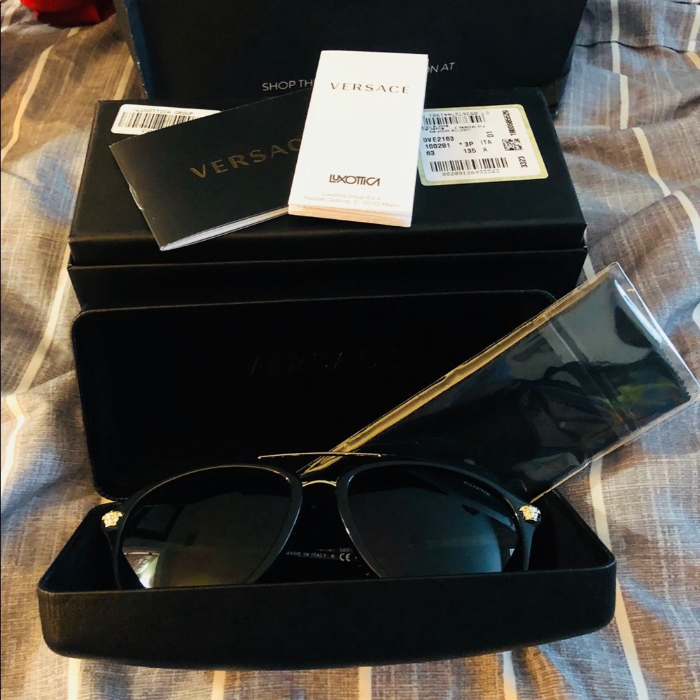 Versace sunglasses  black